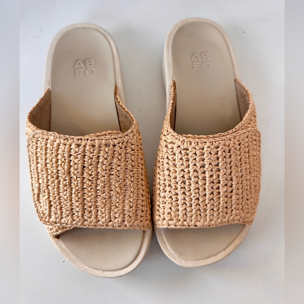 Abeo Paseo Neut Woven Slide Slip On Comfort Sandals Shoes Women’s Size 7 - Picture 5 of 12